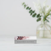 Carte De Visite Mini Artistique | DESIGN D'INTÉRIEUR | Art Abstrait (Debout devant)