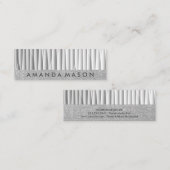 Carte De Visite Mini Artistique | DESIGN D'INTÉRIEUR | Séquin photograp (Devant / Derrière)