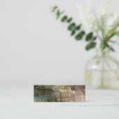 Carte De Visite Mini Artsy Grunge (Debout devant)