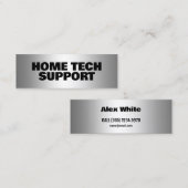 Carte De Visite Mini Assistance technique à domicile (Devant / Derrière)