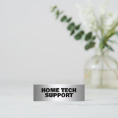 Carte De Visite Mini Assistance technique à domicile (Debout devant)