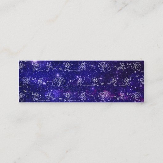 Carte De Visite Mini Astronaut (Dos)