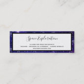 Carte De Visite Mini Astronaut (Devant)