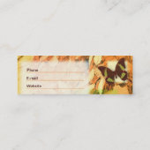 Carte De Visite Mini Automne (Dos)
