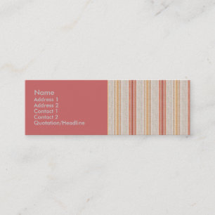 Carte De Visite Mini Avenue de parc