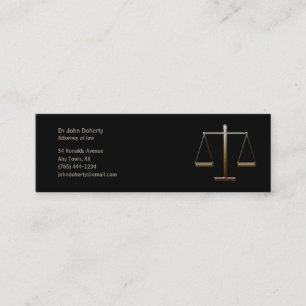 CARTE DE VISITE MINI AVOCAT