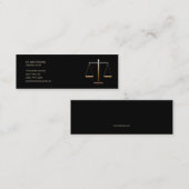 CARTE DE VISITE MINI AVOCAT (Devant / Derrière)