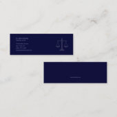 CARTE DE VISITE MINI AVOCAT (Devant / Derrière)