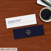 Carte De Visite Mini Avocat simple minimal