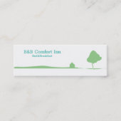 Carte De Visite Mini B&B Comfort Inn Mini Business Card (Devant)