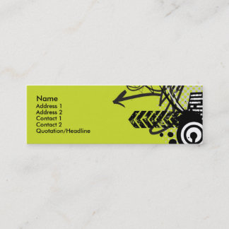 Carte De Visite Mini b-carte-urbain maigre