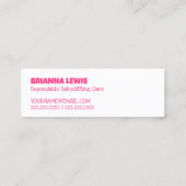 Carte De Visite Mini Baby-sitting (Dos)