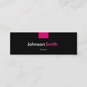 Carte De Visite Mini Baid - Rose rose compact