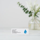 Carte De Visite Mini Baisse de l'eau (Debout devant)