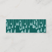 Carte De Visite Mini baisses d'égouttement : 2 dégrossis : S : (Dos)