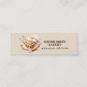 Carte De Visite Mini Bakery Store Pastry Chef Dessert Sweets Cake Baker (Devant)