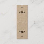 Carte De Visite Mini Balises cadeaux Mini Deux en Un (Devant)