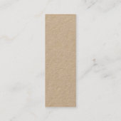 Carte De Visite Mini Balises cadeaux Mini Deux en Un (Dos)