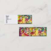 Carte De Visite Mini BALLET CARNAVAL / Mascarade vénitienne, Danse, Mus (Devant / Derrière)