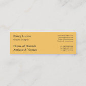 Carte De Visite Mini BALTIYSK, dragée à la gelée de sucre (Dos)