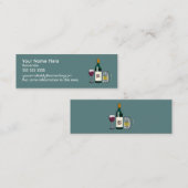 Carte De Visite Mini Barrage bleu (Devant / Derrière)