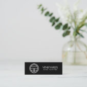 Carte De Visite Mini Barre à vin | Accessoires de vin Motif (Debout devant)