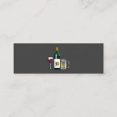 Carte De Visite Mini Bartender Dark (Dos)