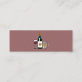 Carte De Visite Mini Bartender Mauve (Dos)