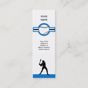 Carte De Visite Mini baseball : étoile