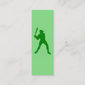 Carte De Visite Mini baseball : style rétro : (Dos)