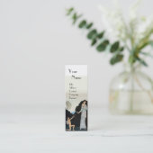 CARTE DE VISITE MINI BEAUTÉ ET CUPIDE - MODE DESIGNER MAKEUP ARTISTE (Debout devant)