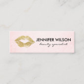 Carte De Visite Mini Beauté et maquillage (Devant)