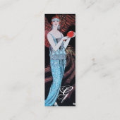 CARTE DE VISITE MINI BEAUTÉ ET PHOENIX, DESIGNER MODE COMPOSÉ ARTISTE (Dos)