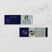 CARTE DE VISITE MINI BEAUTY MODE COSTUME DESIGNER MAKEUP ARTISTE (Devant / Derrière)