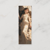 Carte De Visite Mini Belle mariée dormant Anime (Dos)