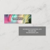 Carte De Visite Mini Belles cascades florescentes (Devant / Derrière)