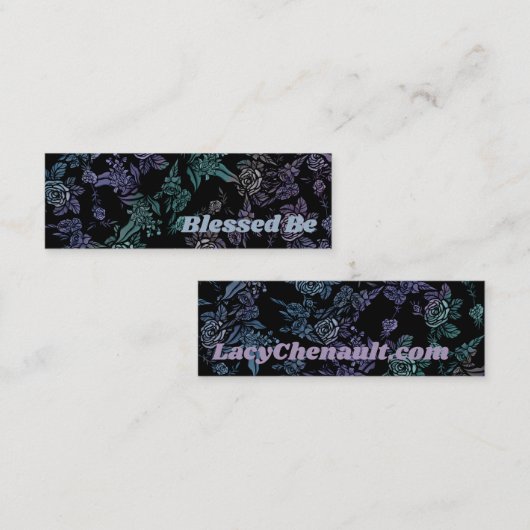 Carte De Visite Mini Béni Soit (Devant / Derrière)