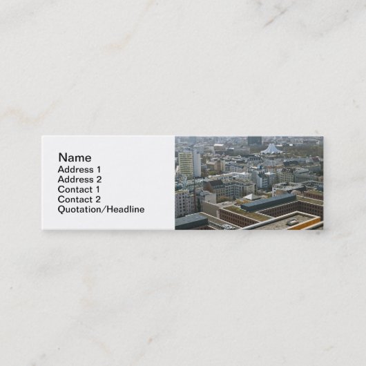 Carte De Visite Mini Berlin (Devant)