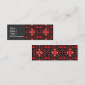 Carte De Visite Mini Bijoux précieux (Devant / Derrière)