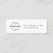 Carte De Visite Mini Billet de l'entreprise Bon de boisson Billet de l' (Devant)