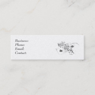 Carte De Visite Mini Black Jack Gaming