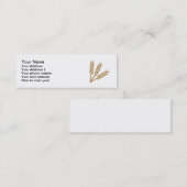 Carte De Visite Mini Blé (Devant / Derrière)