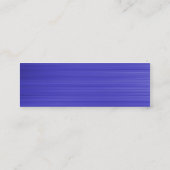 Carte De Visite Mini Bleu brossé (Dos)
