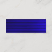 Carte De Visite Mini Bleu brossé (Dos)