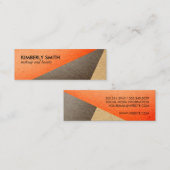 Carte De Visite Mini Blocs de couleurs vives modernes (Devant / Derrière)