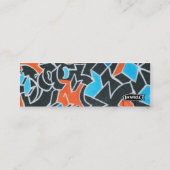 CARTE DE VISITE MINI BLOCS DE RUE (Dos)