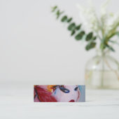 Carte De Visite Mini "Blondie et moi" (Debout devant)
