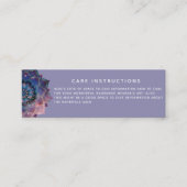 Carte De Visite Mini Boho Nebula Bloom | Conception de Mandala (Devant)
