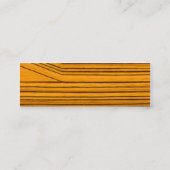 Carte De Visite Mini Bois - maigre (Dos)