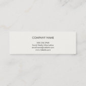 Carte De Visite Mini Bois rustique en détresse (Dos)